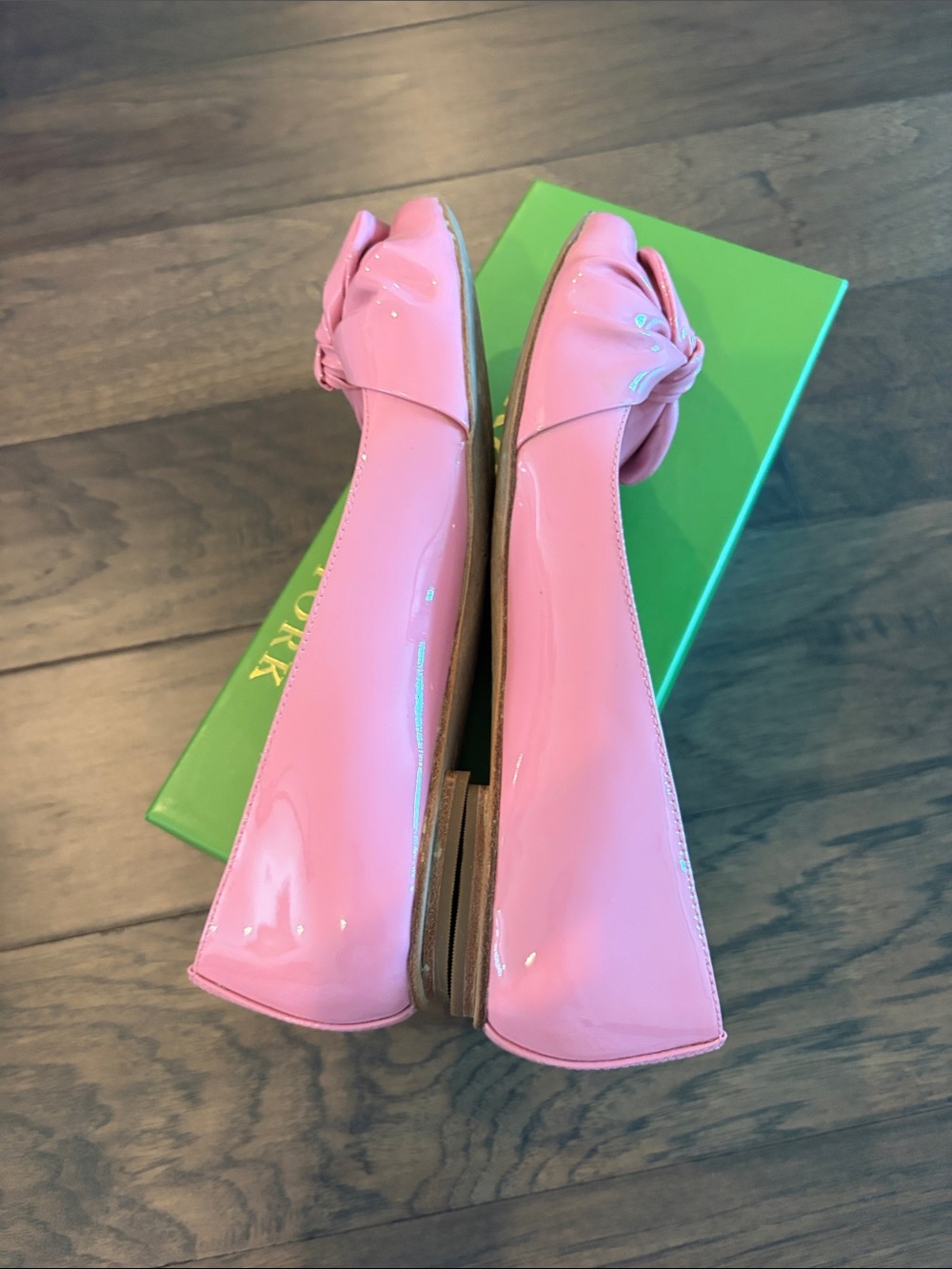 Kate Spade Nancy Pink Patent Flats Sz 7.5 - Picture 5 of 6